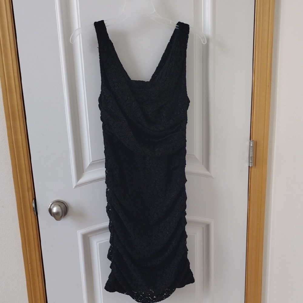 Little Black Lace Dress